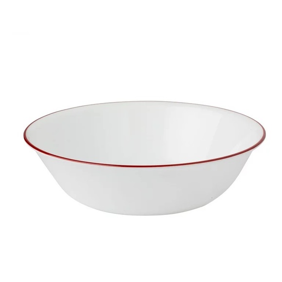 New Corelle® Splendor, White and Red, 12 Piece, Dinnerware Set - Picture 5 of 9